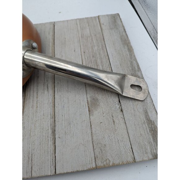 Copper Nonstick Ceramic Coating Fry Pan Skillet 9 1/2" Stainless Steel Todd Engl - Picture 5 of 7